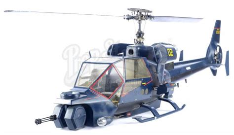 Lot #145 - BLUE THUNDER (1983) - 1:6 Scale Radio-Controlled Flying Blue ...