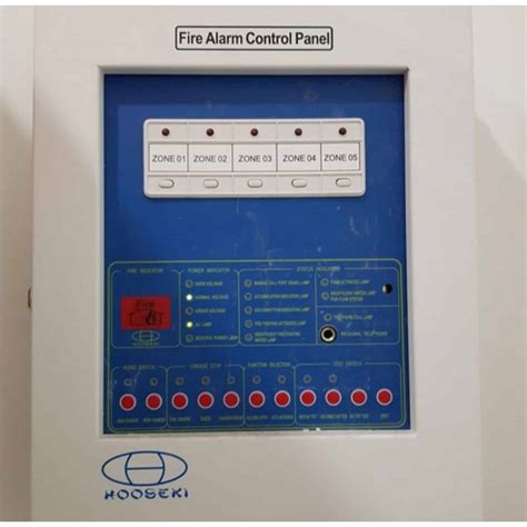 Jual Hooseki MCFA PANEL Master Control Panel Fire Alarm 5 Zone Harga Murah 2022