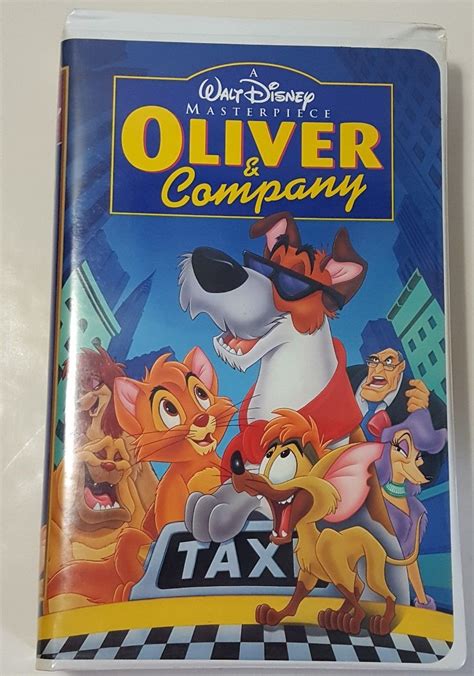 Oliver and Company (VHS, 1996) Walt Disney Masterpiece - Records, Tapes, CDs