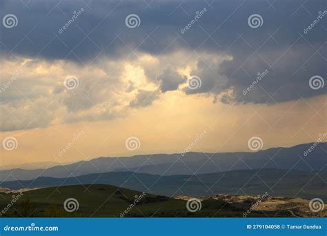 Cloudy Sky Landscape Background Stock Photo - Image of abstract, atmosphere: 279104058