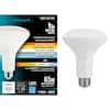 EcoSmart 65-Watt Equivalent BR30 Dimmable Motion Sensor LED Light Bulb with Selectable Color ...