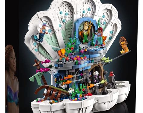 18+ LEGO Disney 43225 Little Mermaid Royal Clamshell 2023 Prices & Release Dates - Toys N Bricks