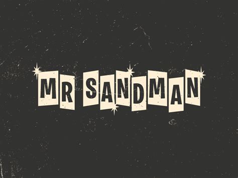 Mr. Sandman [.gif] by Zach VanCamp on Dribbble