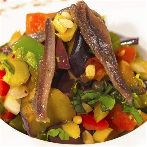 Warm Vegetable and Anchovy Salad | So Delicious