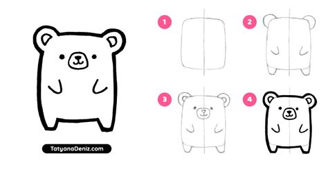 Easy Drawings Of Cute Animals Step By Step