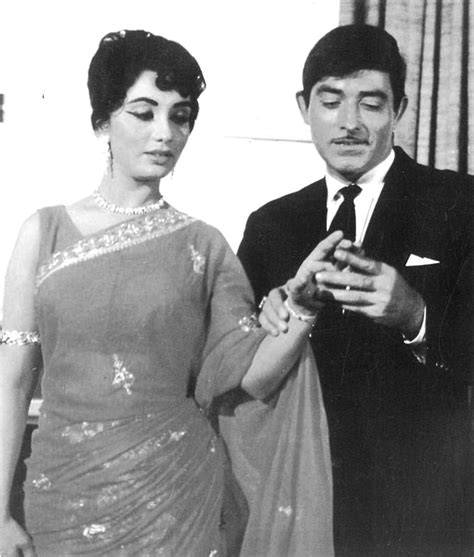 Sadhana and Raaj Kumar. | Old film stars, Raaj kumar, Once upon a time