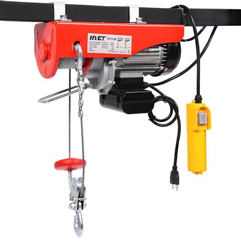 Affordable Variety / Electric Wire Cable Hoist Winch Crane 1320 Lbs