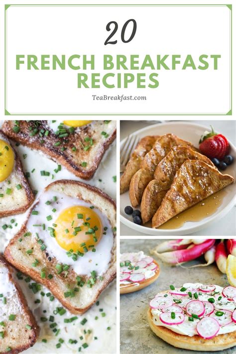 French-Inspired Breakfast Menu | French breakfast recipes, Breakfast recipes, French breakfast