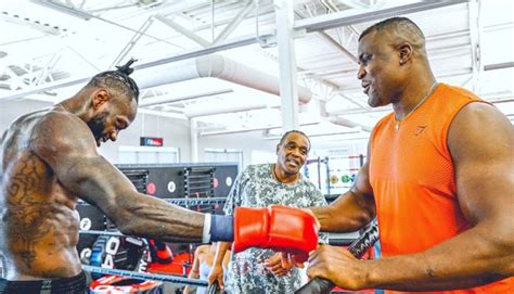 Deontay Wilder confirms he’s had talks about fighting Francis Ngannou ...