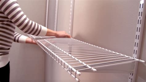 How to Install Wire Closet Shelving | Wire closet shelving, Closet ...