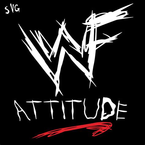 WWF Attitude Era Scratch Logo (1998) (SVG) by masongoodgreif on DeviantArt