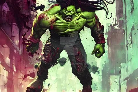 HULK A ZOMBIE! by MarkDeuce on DeviantArt