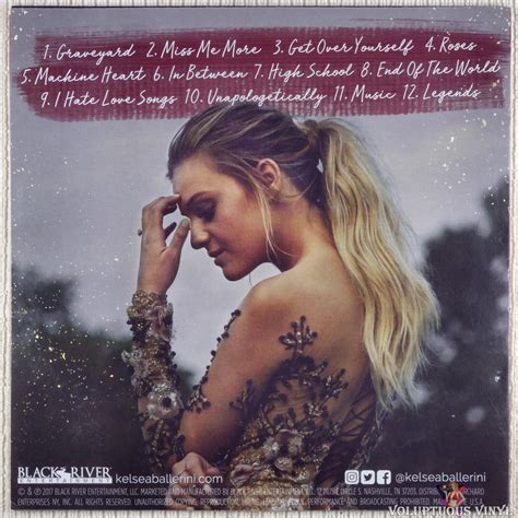 Kelsea Ballerini – Unapologetically (2018) Vinyl, LP, Album – Voluptuous Vinyl Records