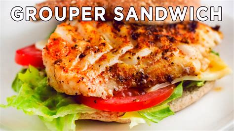 Fried Grouper Sandwich - YouTube