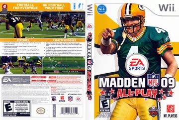 Madden NFL 09 All-Play (Wii) - The Cover Project