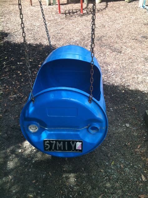 Great swing idea! Can even paint it PINK for a girl Kids Play Spaces, Outdoor Play Spaces ...