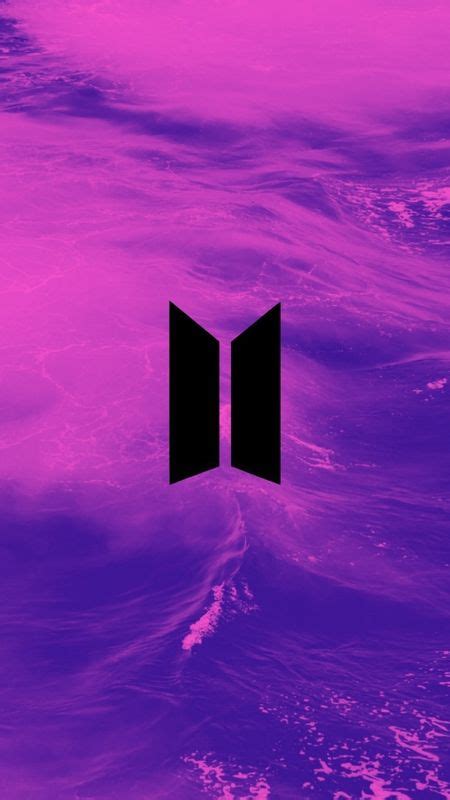 Bts Purple Aesthetic - bts logo Wallpaper Download | MobCup