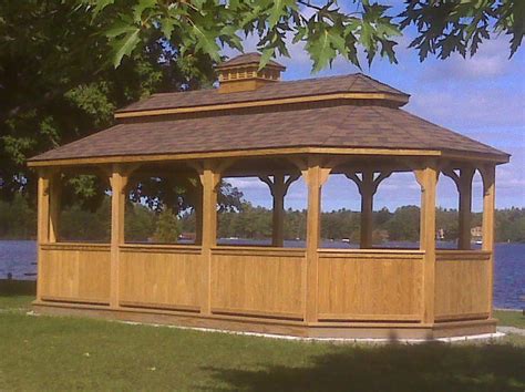 Commercial Wooden Gazebos