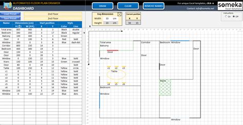 How To Draw A House Map In Excel - Infoupdate.org