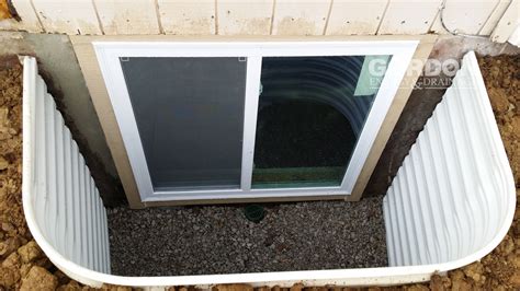 Egress Window Well Installation | Gordon Energy & Drainage