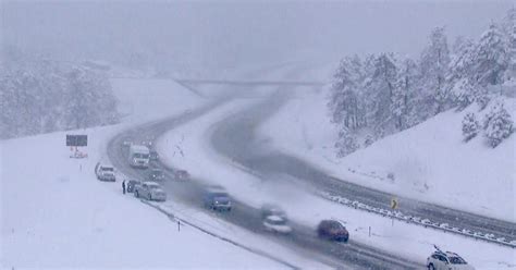 CDOT Warns Of 'Worsening Road Conditions' Across Colorado - CBS Colorado