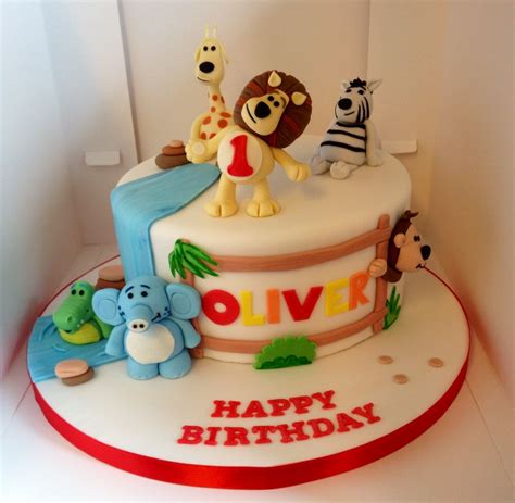 Raa Raa the noisy lion and friends | Birthday cake, Cake, Desserts