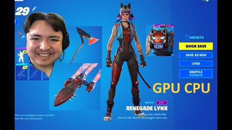 Renegade Lynx Gameplay Fortnite - YouTube