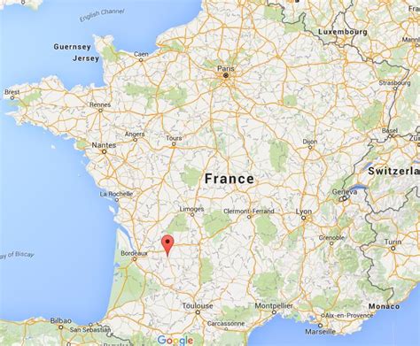 Where is Bergerac on map France