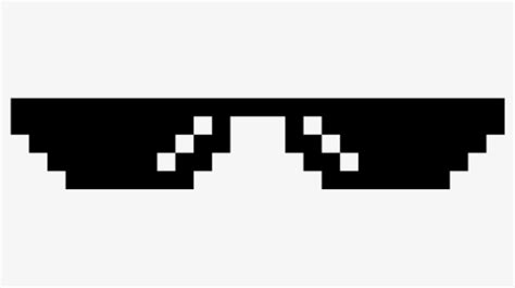 Mlg Glasses Transparent - Thug Life Glasses No Background, HD Png ...