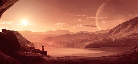 Free download | HD wallpaper: Mars, 4K, Astronaut, Alone, Sci-Fi, sky, scenics - nature, beauty ...