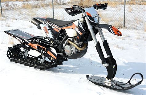 KTM Snowbike | Dirt bike gear, Snowbike, Sports bikes motorcycles