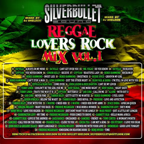 REGGAETAPES: SILVER BULLET - REGGAE LOVERS ROCK MIX VOL 1