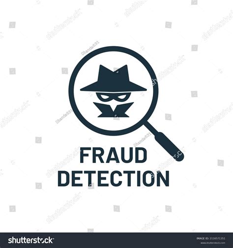 Fraud Detection Icon Logo Design Vector Stock Vector (Royalty Free) 2116571351 | Shutterstock