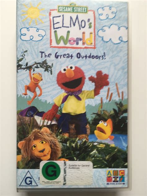 ELMO'S WORLD - THE GREAT OUTDOORS (AUSTRALIAN VHS TAPE, 2004) 9398710428520 on eBid United ...