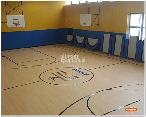 Lapangan Basket 3 on 3 Indoor dan Outdoor 7 x 45 m