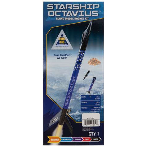 Starship Octavius Model Rocket Kit | Hobby Lobby | 2063030