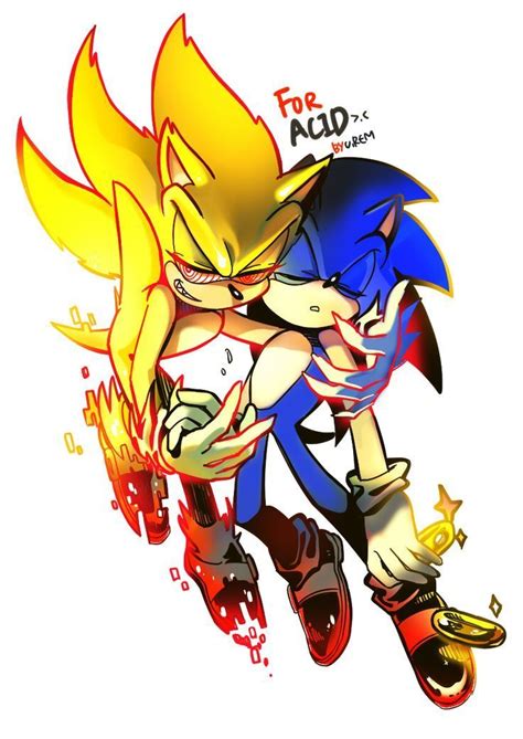 Sonic and Fleetway | Sonic, Sonic the hedgehog, Sonic fan characters