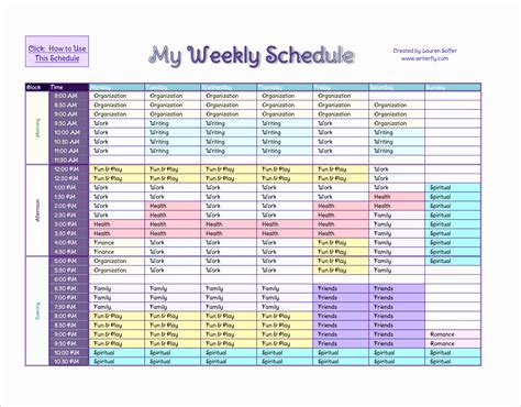 6 Excel Task Scheduler Template - Excel Templates