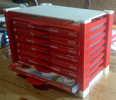 Nintendo Switch Video Game Case Holder #3DThursday #3DPrinting ...