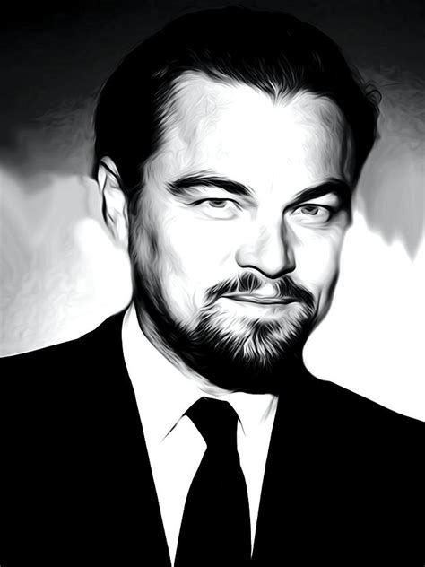 Leonardo DiCaprio Art Print Digital Art by Lilia Kosvintseva