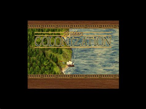 Sid Meier's Colonization Screenshots for Windows - MobyGames