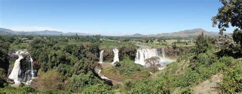 Waterfall blue nile stock image. Image of ethiopia, fertile - 111305705