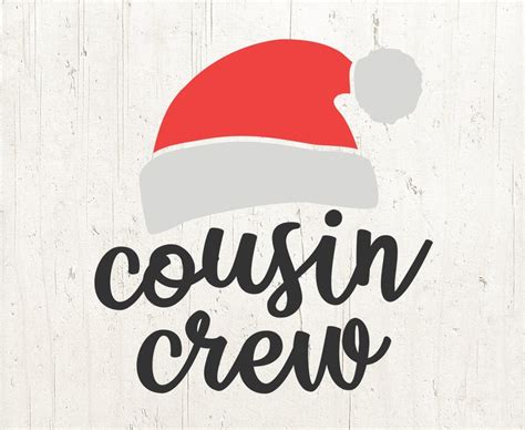 Christmas Cousin Crew Svg Christmas Svg Christmas Family | Etsy