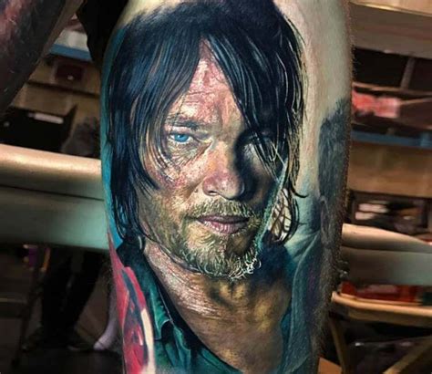 Daryl Dixon tattoo by Steve Butcher | Post 18670