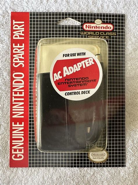 Nintendo NES Official AC Adapter Prices NES | Compare Loose, CIB & New ...