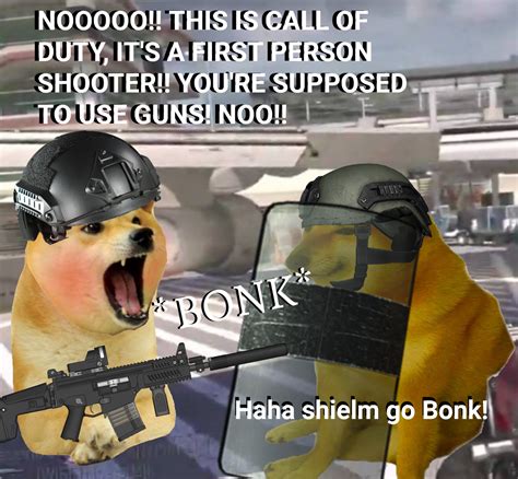 Shielm go bonk | /r/dogelore | Ironic Doge Memes | Know Your Meme