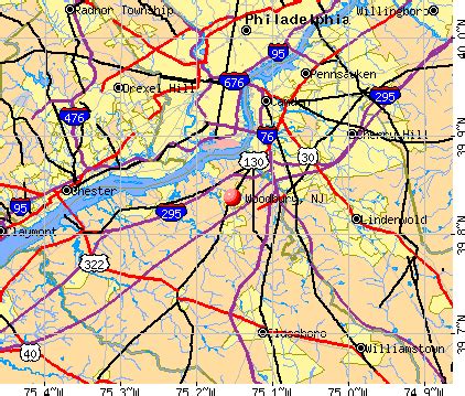 Woodbury, New Jersey (NJ 08096, 08097) profile: population, maps, real ...