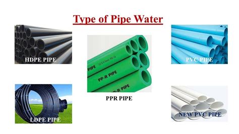 Type of Pipe Water - YouTube