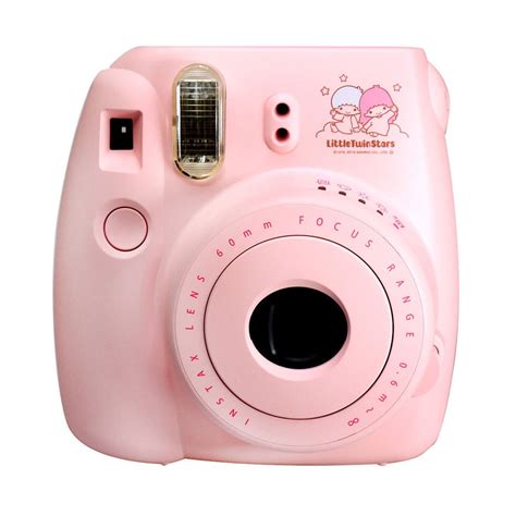 Pink Sanrio Little Twin Stars FujiFilm Fuji Instax Mini 8 Instant Photos Films Polaroid Camera