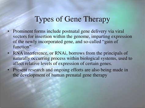 PPT - Gene Therapy PowerPoint Presentation - ID:158352